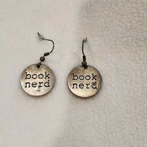 3/$5 book nerd earrings
